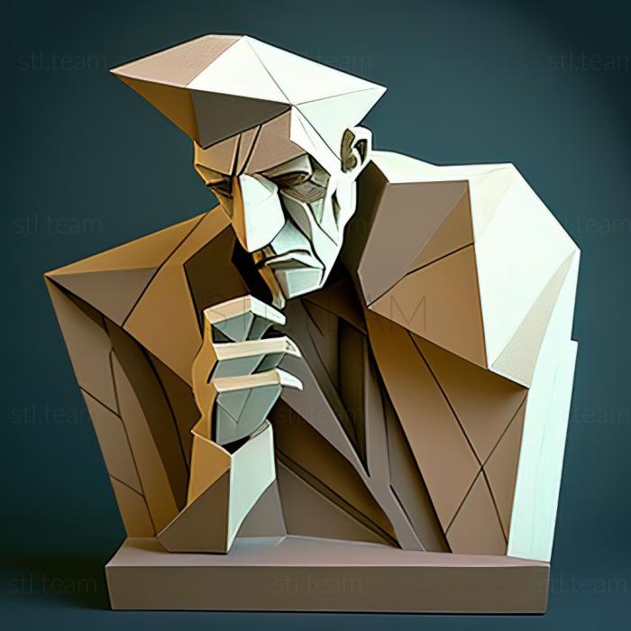 3D model Lyonel Feininger (STL)